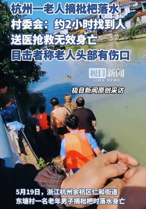 老人上树摘枇杷被困,爬树摘枇杷